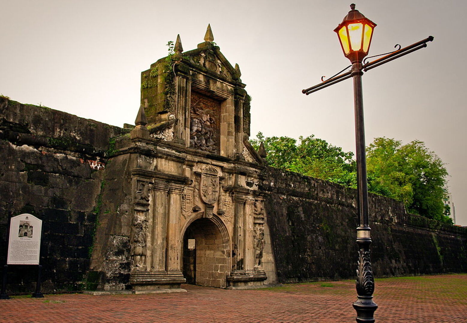 Fort Santiago reconstructed main gate